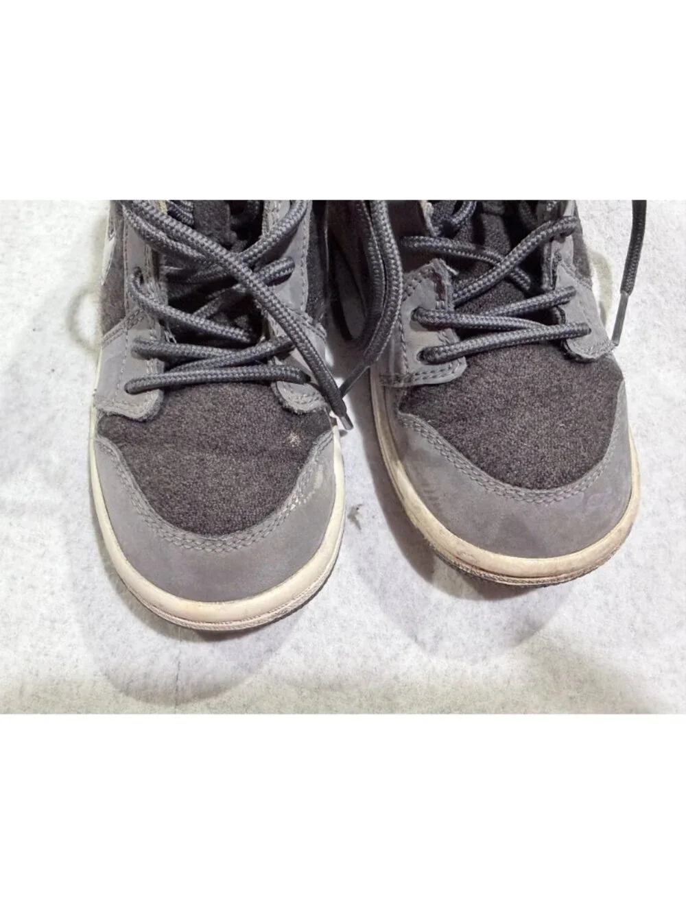 Nike Jordan 1 Retro GT High Cool Grey Black Size 9c Toddler Sneakers